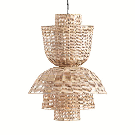 CÚPULA DE RATÁN_Suspension_VICAL DESIGN_ÉCLAIRAGE FRANÇAIS