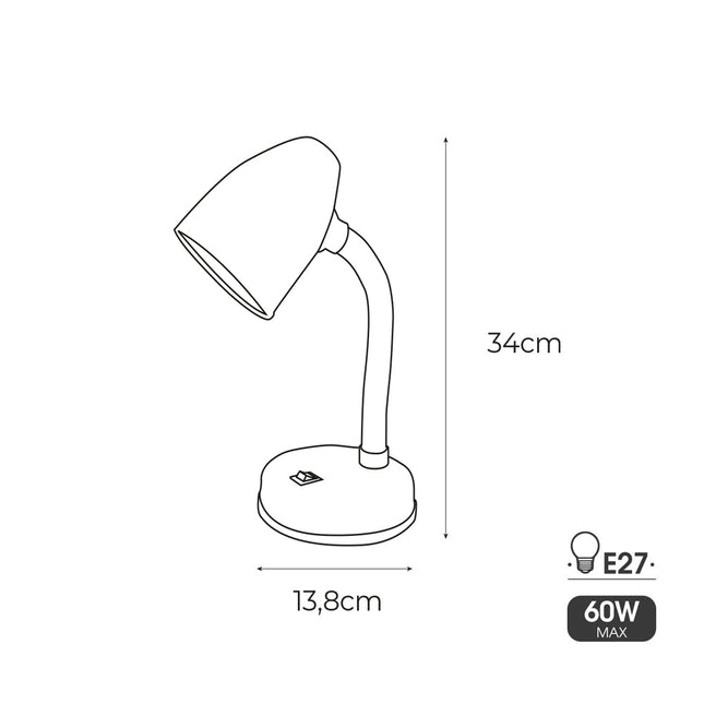 Lampe Bureau Blanche-ÉCLAIRAGE FRANÇAIS