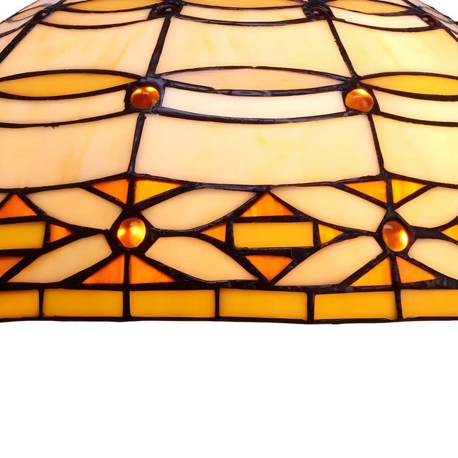 Lampe Tiffany Ancienne-ÉCLAIRAGE FRANÇAIS