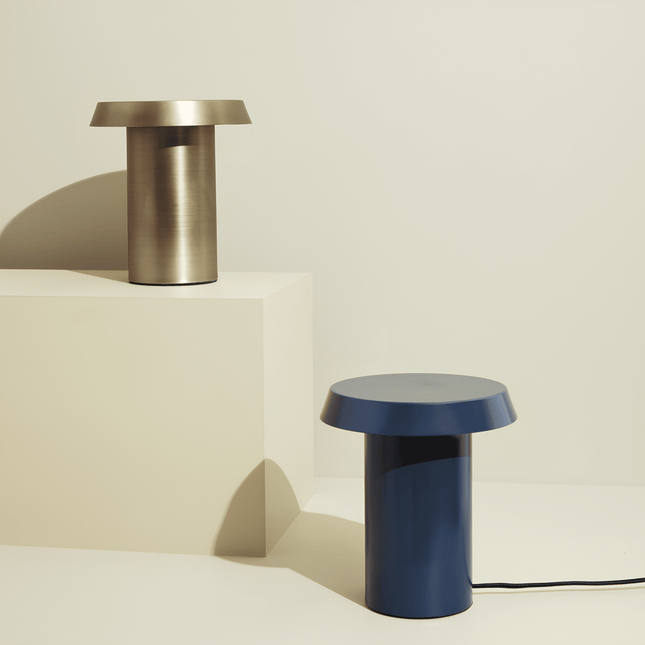 Lampe champignon bleu nuit - KEEN