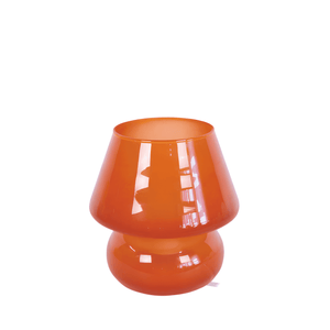 Lampe champignon orange