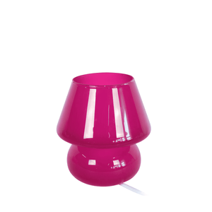 Lampe champignon rose