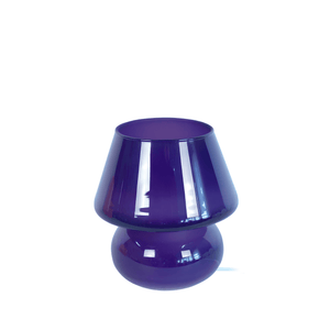 Lampe champignon violette