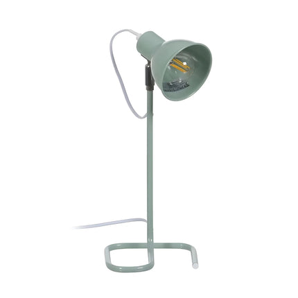 Lampe de Bureau Verte en Fer-ÉCLAIRAGE FRANÇAIS