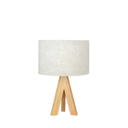 Lampe de Chevet Bois et Tissu-ÉCLAIRAGE FRANÇAIS