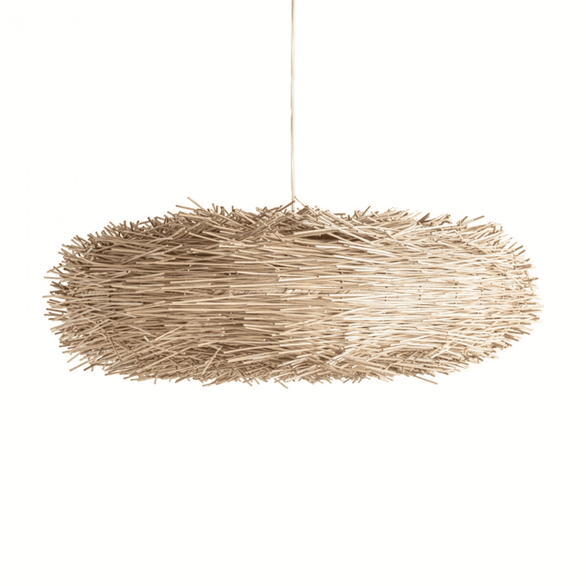 Luminaire suspension en bois flotté