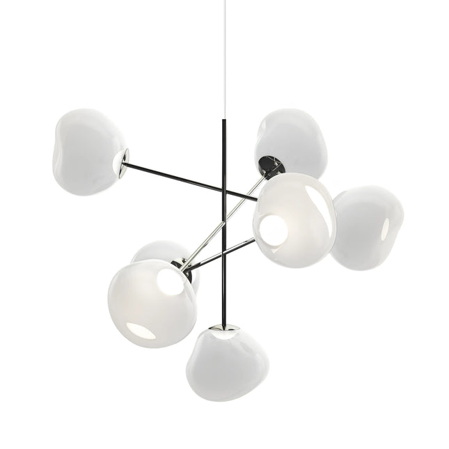 Melt opal large chandelier