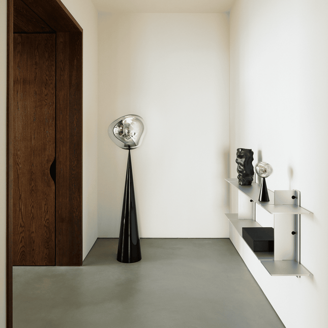 Melt cone fat floor, chrome