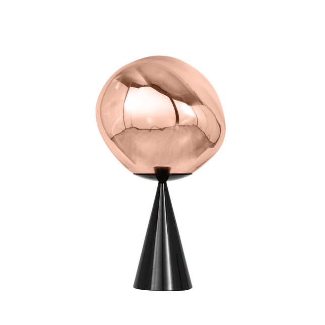 Melt cone fat table, cooper