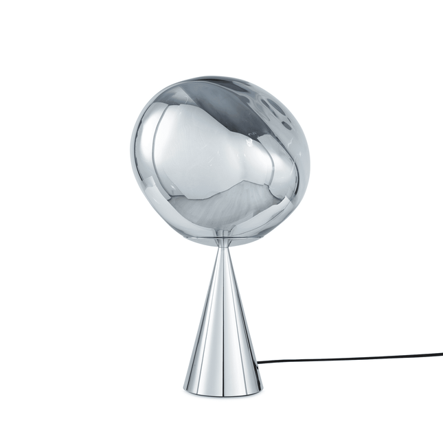 Melt cone fat table, silver