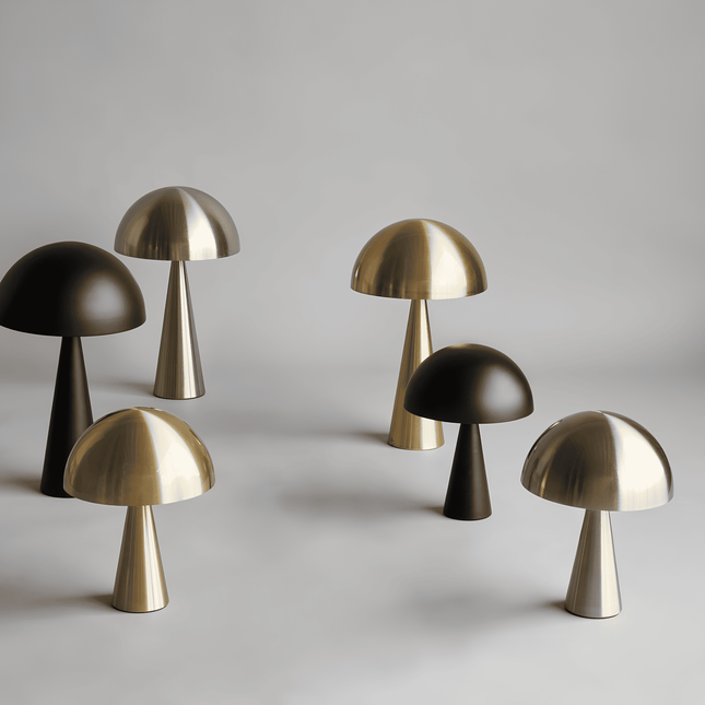 Mush - Lampe champignon doré