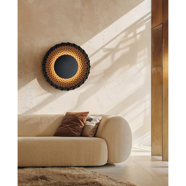 SUN V2 - Applique murale de salon en sable de quartz ÉCLAIRAGE FRANÇAIS