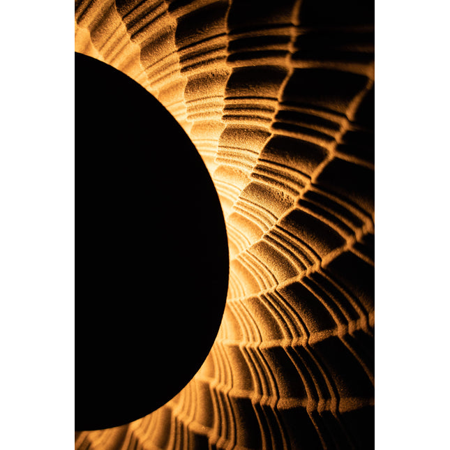 SUN VXS2 - Applique murale pour salon en sable de quartz ÉCLAIRAGE FRANÇAIS