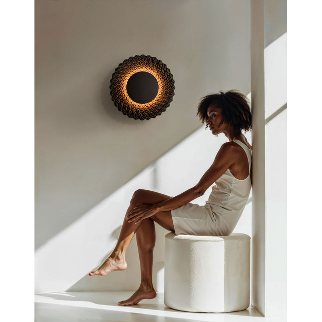 SUN VXS3 - Applique murale moderne en sable de quartz ÉCLAIRAGE FRANÇAIS