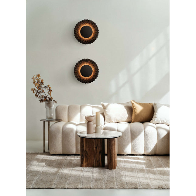 SUN VXS3 - Applique murale moderne en sable de quartz ÉCLAIRAGE FRANÇAIS