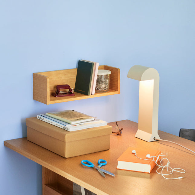Soothe - Lampe de chevet design gris clair ÉCLAIRAGE FRANÇAIS