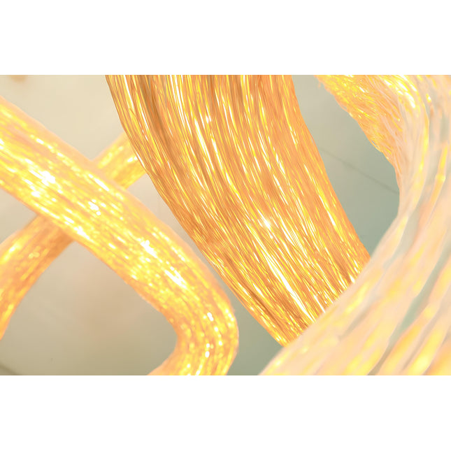Triple Orbit - Suspension en rotin XL
