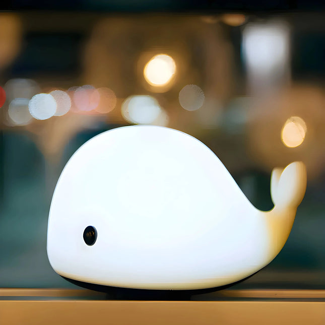 Veilleuse Baleine Enfant Rechargeable-ÉCLAIRAGE FRANÇAIS