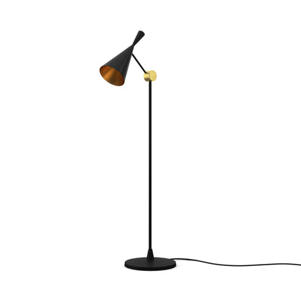 Lampadaire Beat de Tom Dixon, finition noir mat