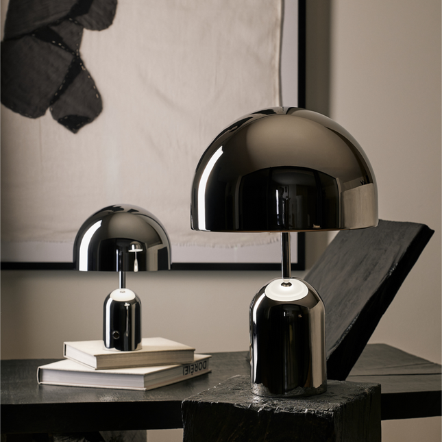 Bell portable, argentée