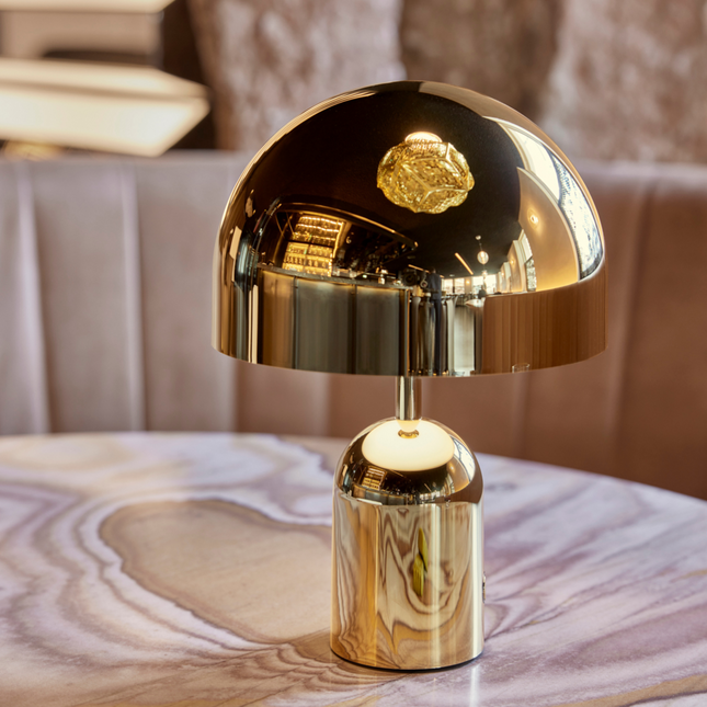 Bell portable, dorée
