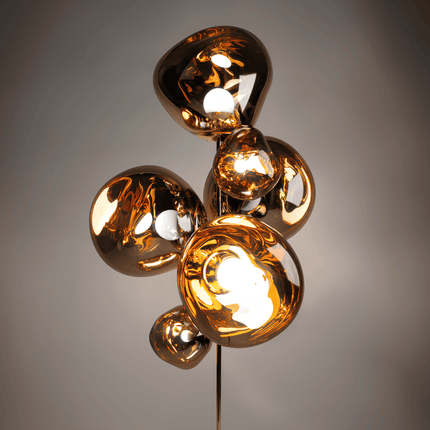 Melt Floor Chandelier Gold-ÉCLAIRAGE FRANÇAIS