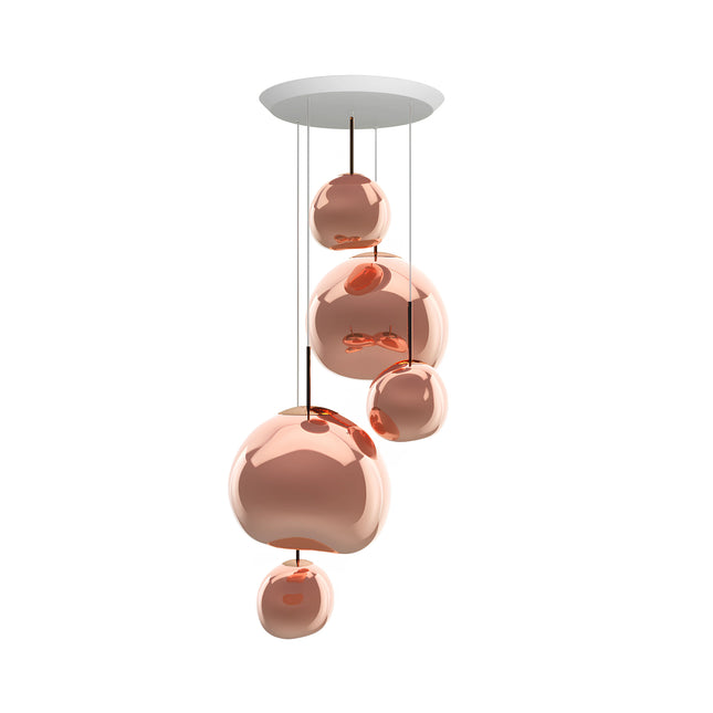Melt large-round pendant system