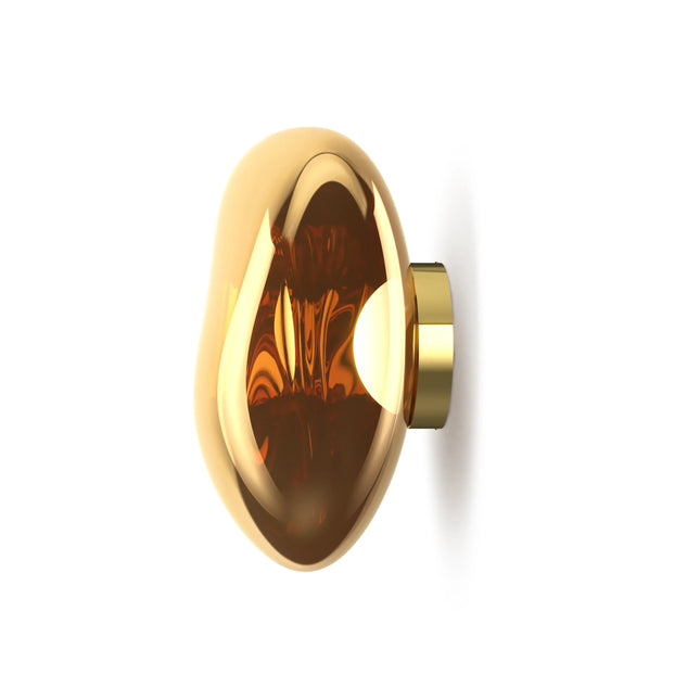Applique Melt Surface gold, murale ou plafond