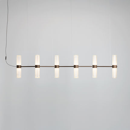 ZEPHYR LINEAR bronze_Suspension_Artemide_ÉCLAIRAGE FRANÇAIS
