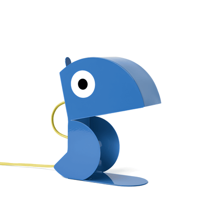 PERROQUET_Lampe_Bleu Carmin design_ÉCLAIRAGE FRANÇAIS