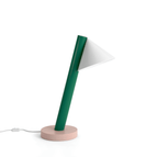 Tube vert + Base rose