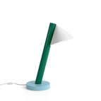 Tube vert + Base bleu